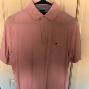 Pink Tommy Hilfiger Polo